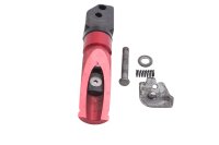 Passagerarfotpinne fotsteg röd bakre vänster sida Honda CBR 900 RR SC50 02-03