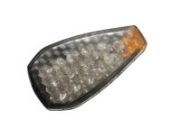 LED indicator mini turn signal front right black clear Suzuki TL 1000 S AG 97-01
