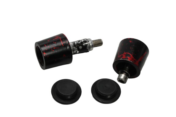 Bar end weights handlebar plugs left right black BMW R 1200 S K29 0366 06-08