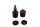 Bar end weights handlebar plugs left right black BMW R 1200 S K29 0366 06-08