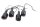 Blinker Satz Carbon-Optik vorne hinten links rechts BMW F 650 GS R13 0175 04-08
