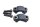 Handlebar clamps holders mounts upper with bolts set Suzuki SV 1000 S WVBX 03-07