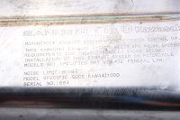 Exhaust muffler silencer end can right rear Kawasaki H2 1000 SX Ninja 24-24