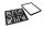 Portamatrículas soporte marco trasero BMW K 100 RS 2 Ventiler K589 0502 83-89