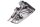 Footrest bracket peg mount hanger plate left BMW R 1200 GS K25 0307 R12 04-07