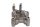 Nokka-akselin pidin laakeripukki oikea BMW R 1200 GS K25 0307 R12 04-07