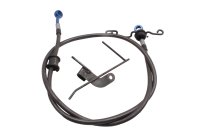 Clutch hose hydraulic line bracket blue fittings Suzuki SV 1000 S WVBX 03-07