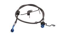 Clutch hose hydraulic line bracket blue fittings Suzuki SV 1000 S WVBX 03-07