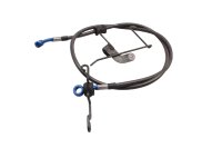 Clutch hose hydraulic line bracket blue fittings Suzuki SV 1000 S WVBX 03-07