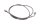 Kytkinletku hydraulinen putki teräspunottu BMW R 1200 GS K25 0307 R12 04-07