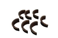 Exhaust header half rings collets manifold clamp Kawasaki ZR 7S ZR750F H 01-04