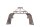 License plate holder tail tidy short bracket rear Suzuki SV 1000 S WVBX 03-07
