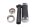 Throttle tube grips bar end caps left right Kawasaki EL 250 E EL250B/E 91-95