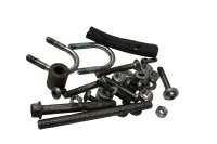 Crash bars engine guard Heed set left right front Kawasaki ER-6N ER650A 05-08