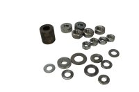 Crash bars engine guard Heed set left right front Kawasaki ER-6N ER650A 05-08