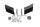Spatbordverlenger snavel spoiler kuip voor BMW R 1200 GS K25 0307 R12 04-07