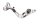 Pédale de frein arrière levier droit avec axe BMW R 1200 GS K25 0307 R12 04-07