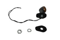 Turn signal indicator blinker carbon look front right Suzuki SV 650 S WVBY 03-06