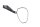 Bar end mirror rear view Highsider right black Suzuki SV 1000 S WVBX 03-07