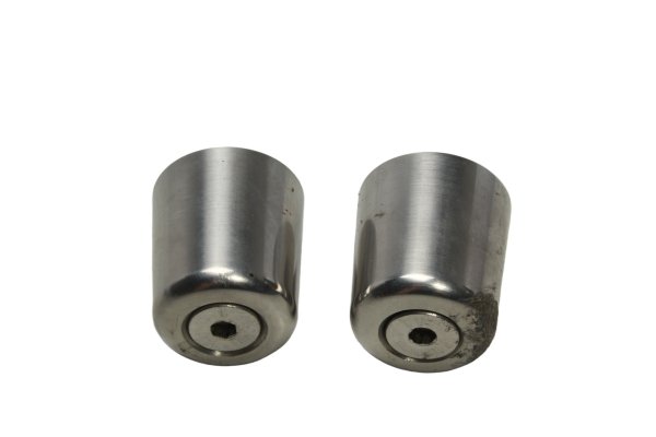 Handlebar weights end caps plugs left right pair Kawasaki ZR 7S ZR750F H 01-04