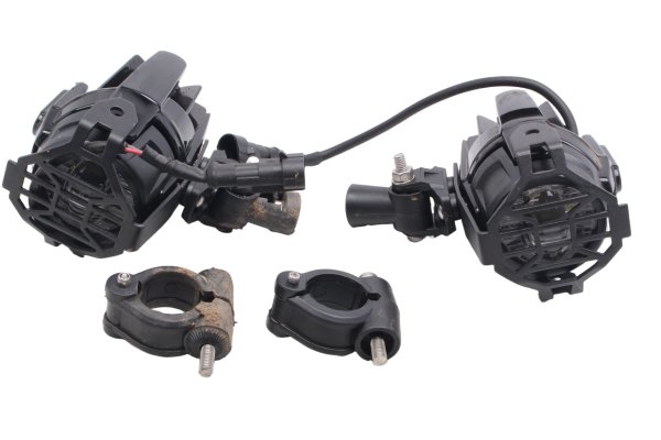 LED auxiliary lights fog lamps pair kit BMW R 1200 GS K25 0307 R12 04-07