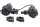 LED auxiliary lights fog lamps pair kit BMW R 1200 GS K25 0307 R12 04-07