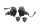 LED auxiliary lights fog lamps pair kit BMW R 1200 GS K25 0307 R12 04-07
