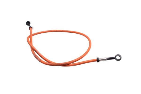 Clutch line braided hydraulic hose banjo orange Suzuki SV 1000 S WVBX 03-07
