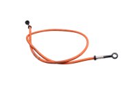 Clutch line braided hydraulic hose banjo orange Suzuki SV 1000 S WVBX 03-07
