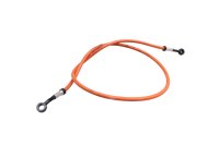Clutch line braided hydraulic hose banjo orange Suzuki SV 1000 S WVBX 03-07