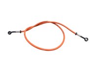 Clutch line braided hydraulic hose banjo orange Suzuki SV 1000 S WVBX 03-07