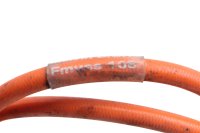 Clutch line braided hydraulic hose banjo orange Suzuki SV 1000 S WVBX 03-07