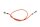 Clutch line braided hydraulic hose banjo orange Suzuki SV 1000 S WVBX 03-07