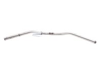 Superbike handlebar 22 mm ABM conversion silver Suzuki SV 1000 S WVBX 03-07