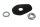 Indicator turn signal front left carbon look spacer Suzuki SV 650 S WVBY 03-06