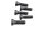 Bulloni ruota set 5 pezzi cerchio posteriore BMW R 1200 GS K25 0307 R12 04-07