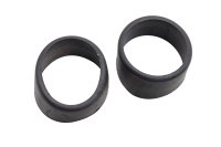 Fork dust covers pair left right gaiters boots BMW R 1200 GS K25 0307 R12 04-07
