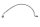 Bremsleitung Bremsschlauch Stahlflex vorne oben BMW R 1200 GS K25 0307 R12 04-07