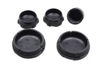 Frame plugs cover caps set left right front BMW R 1200 GS K25 0307 R12 04-07