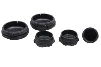 Frame plugs cover caps set left right front BMW R 1200 GS K25 0307 R12 04-07