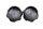 Frame plugs cover caps set left right front BMW R 1200 GS K25 0307 R12 04-07