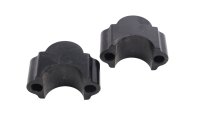Handlebar riser Wunderlich bar clamp black ABE BMW R 1200 GS K25 0307 R12 04-07