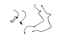 ABS brake lines pipes set pressure modulator tubes BMW R 1150 GS R21 0415 99-04
