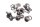 Brake disc bolts rotor screws spacers set front BMW R 1200 GS K25 0307 R12 04-07