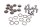 Brake disc bolts rotor screws spacers set front BMW R 1200 GS K25 0307 R12 04-07