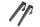 Latch striker retaining clip airbox set of 2 BMW R 1200 GS K25 0307 R12 04-07