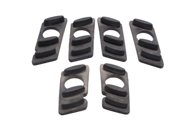Pannier rack rubber pads buffers left right 6 BMW R 1200 GS K25 0307 R12 04-07