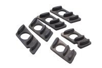 Pannier rack rubber pads buffers left right 6 BMW R 1200 GS K25 0307 R12 04-07
