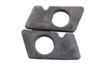 Pannier rack rubber pads buffers left right 6 BMW R 1200 GS K25 0307 R12 04-07