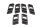 Pannier rack rubber pads buffers left right 6 BMW R 1200 GS K25 0307 R12 04-07